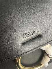 Chloe Small Faye Day Bag Leather Black CHC17WS322HG 27x9.5x21cm - 3
