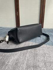Chloe Small Faye Day Bag Leather Black CHC17WS322HG 27x9.5x21cm - 2