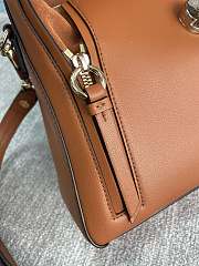 Chloe Small Faye Day Bag Leather Brown CHC17WS322HG 27x9.5x21cm - 5