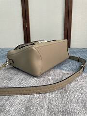 Chloe Small Faye Day Bag Leather Taupe CHC17WS322HG 27x9.5x21cm - 5