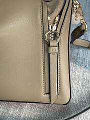 Chloe Small Faye Day Bag Leather Taupe CHC17WS322HG 27x9.5x21cm - 2