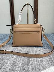 Chloe Small Faye Day Bag Leather Beige CHC17WS322HG 27x9.5x21cm - 4