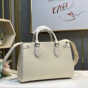 Louis Vuitton GRENELLE TOTE PM Epi Grained Leather White M57680 27x19x11.5cm - 5