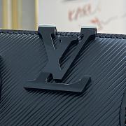 Louis Vuitton GRENELLE TOTE PM Epi Grained Leather Black M57680 27x19x11.5cm - 6