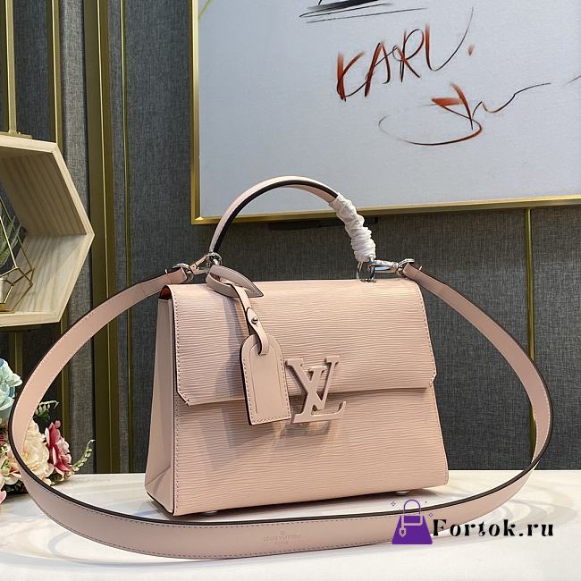 Louis Vuitton Grenelle PM Epi Grained Leather Rose Pink M53694 26x20x12cm - 1