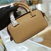 Delvaux Nano Cool Box Leather Beige 16.5x7.510.5cm  - 2