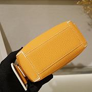 Delvaux Nano Cool Box Leather Light Orange 16.5x7.510.5cm  - 3