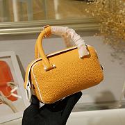 Delvaux Nano Cool Box Leather Light Orange 16.5x7.510.5cm  - 2