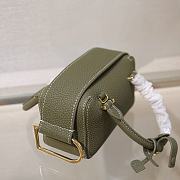 Delvaux Nano Cool Box Leather Khaki 16.5x7.510.5cm  - 6