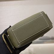 Delvaux Nano Cool Box Leather Khaki 16.5x7.510.5cm  - 3