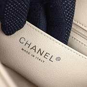 Chanel Mini CC Flap Bag Leather Apricot A69900 20x12x6cm - 2