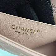Chanel Mini CC Flap Bag Leather Pink A69900 20x12x6cm - 2