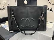 Chanel Shopping Bag Top Handle Black AS8473 42cm - 3