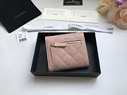 Chanel Small Flap Wallet Light Beige A82288 10.5x11.5x3cm - 3
