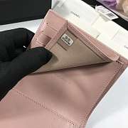 Chanel Small Flap Wallet Blue A82288 10.5x11.5x3cm - 5