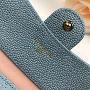 Chanel Small Flap Wallet Blue A82288 10.5x11.5x3cm - 2