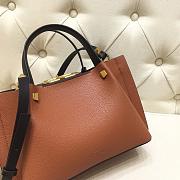 Valentino Garavani Vlogo Escape Tote Bag Brown 31x25x15cm  - 2