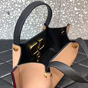 Valentino Garavani Vlogo Escape Tote Bag Powder Pink 31x25x15cm  - 4