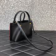 Valentino Garavani Vlogo Escape Tote Bag Black 31x25x15cm  - 6