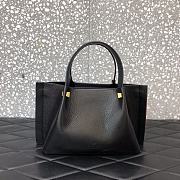 Valentino Garavani Vlogo Escape Tote Bag Black 31x25x15cm  - 2