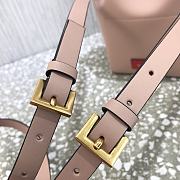 Valentino Vlogo Walk Bucket Bag Powder Pink 18x20.5x10cm - 4