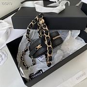 Chanel Clutch With Chain Black AP2568 17x14x2.4cm - 6