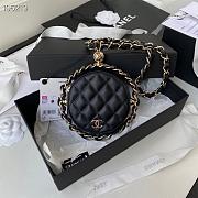 Chanel Clutch With Chain Black AP2568 17x14x2.4cm - 4