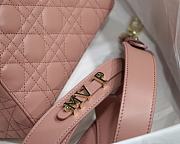 Dior Lady Dior My Aaccdior Bag Cannage Leather Powder Pink M0538 20x16.5x8cm - 5