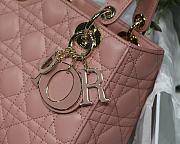 Dior Lady Dior My Aaccdior Bag Cannage Leather Powder Pink M0538 20x16.5x8cm - 4