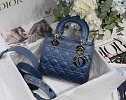 Dior Lady Dior MyABC Cannage Leather Gradient Blue M0538 20cm - 1
