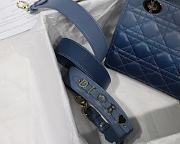 Dior Lady Dior MyABC Cannage Leather Gradient Blue M0538 20cm - 6