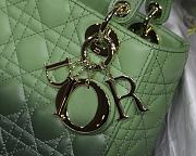 Dior Lady Dior MyABC Cannage Leather Gradient Green M0538 20cm - 2