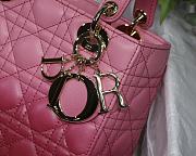 Dior Lady Dior MyABC Cannage Leather Gradient Pink M0538 20cm - 2