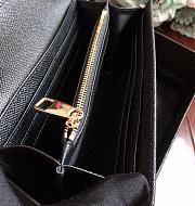 DolceGabbana Mini Phone Bag With Chain Grained Leather Black 19x11x3.5cm  - 3