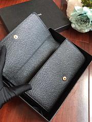 DolceGabbana Mini Phone Bag With Chain Grained Leather Black 19x11x3.5cm  - 2