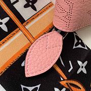 Louis Vuitton Zippy Wallet Mahina Leather Pink M61868 19cm  - 2