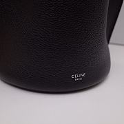 Celine Big Bag Nano Bucket Smooth Leather Black 187243 21x15x15cm - 4