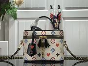 Louis Vuitton Game On Vanity PM Monogram Canvas White M57458 19x13x11cm - 1
