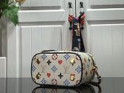 Louis Vuitton Game On Vanity PM Monogram Canvas White M57458 19x13x11cm - 3