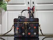 Louis Vuitton Game On Vanity PM Monogram Canvas Black M57482 19x13x11cm - 1