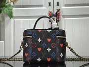 Louis Vuitton Game On Vanity PM Monogram Canvas Black M57482 19x13x11cm - 4