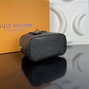 Louis Vuitton Vanity PM Monogram Leather Black M45608 19x13x11cm  - 6