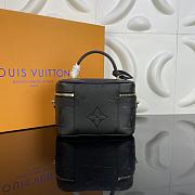 Louis Vuitton Vanity PM Monogram Leather Black M45608 19x13x11cm  - 4