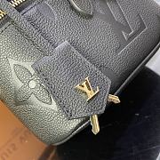 Louis Vuitton Vanity PM Monogram Leather Black M45608 19x13x11cm  - 2