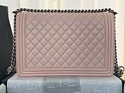 Chanel Boy Bag Large Classic Powder Pink A67087 30cm - 3