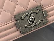 Chanel Boy Bag Large Classic Powder Pink A67087 30cm - 5