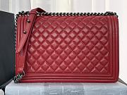 Chanel Boy Bag Large Classic Red A67087 30cm - 3