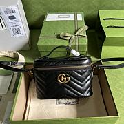 Gucci Mini GG Marmont Vanity Leather Cross-body Bag 672253 19x13x7cm - 1