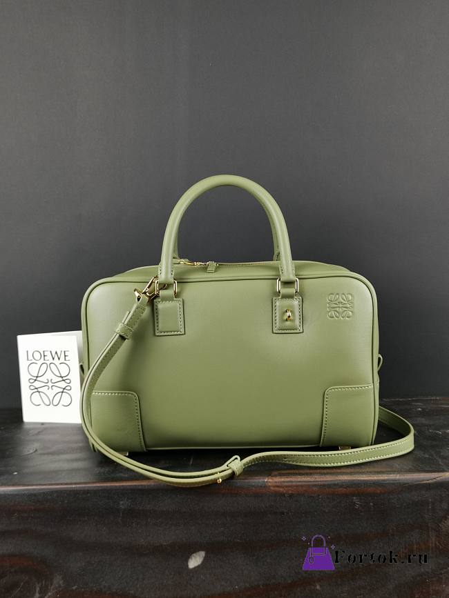 Loewe Medium Amazona 28 Bag Avocado Green A039N08X01 28x18x11cm - 1