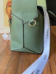 Loewe Puzzle Hobo Bag Avocado Green A510J67X01 28.7x10.7x5.5cm - 3